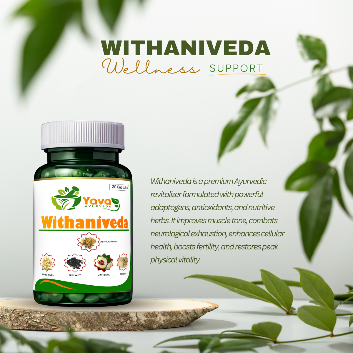 Withaniveda - Supports energy, strength and stamina