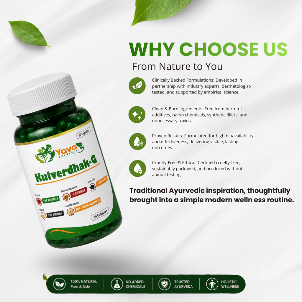 Kulverdhak-G - Supports vitality, energy and stamina