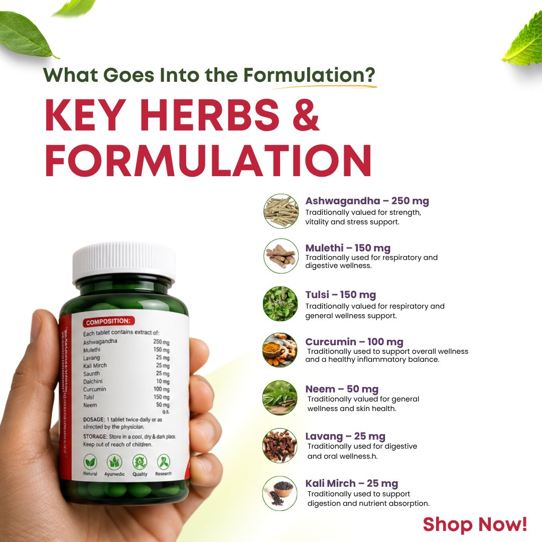 Traditional Herbs, Everyday Wellness.