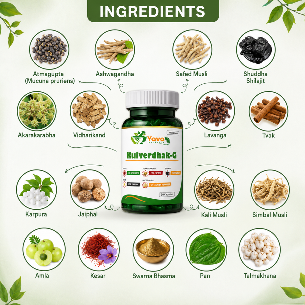 Kulverdhak-G - Supports vitality, energy and stamina