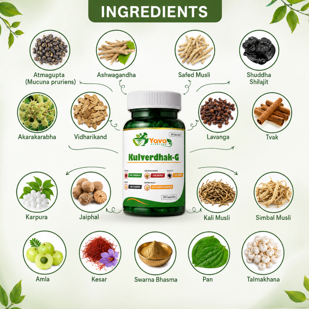 Traditional Ingredients, Everyday Men's Vitality & Strength.
