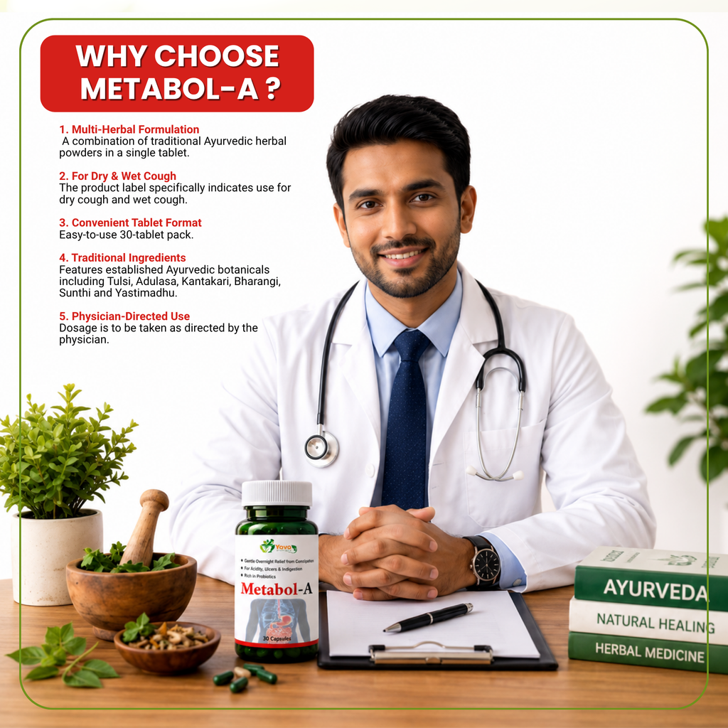 Metabol-A- Supports digestive regularity and gut comfort