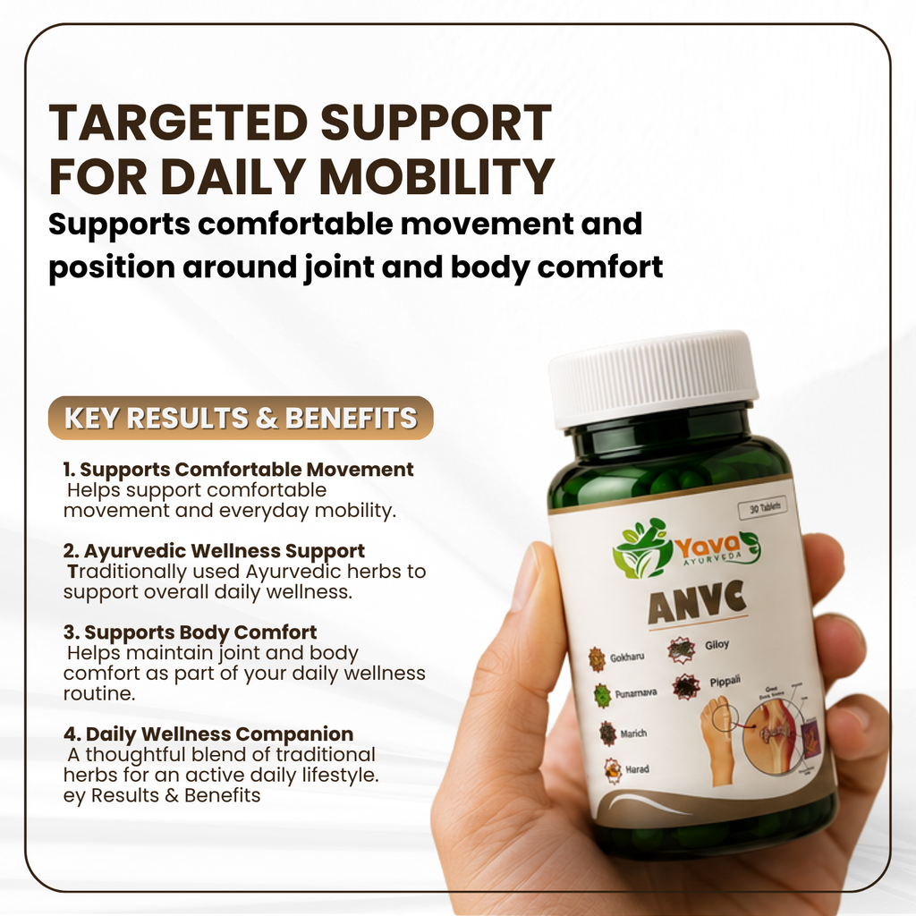 ANVC- Comfortable Movement, Joint Mobility, and Everyday Vitality.