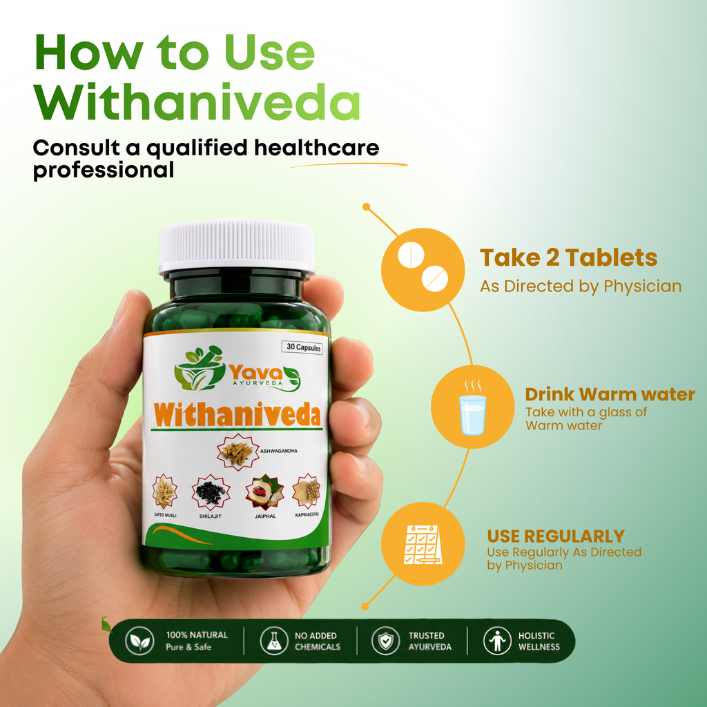 Withaniveda - Supports energy, strength and stamina