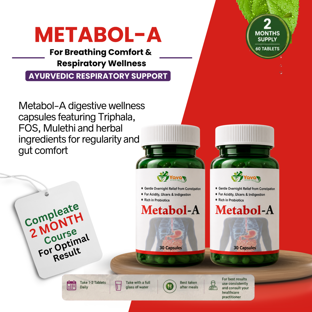Metabol-A- Supports digestive regularity and gut comfort