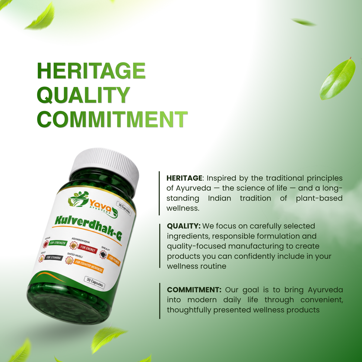 Traditional Ingredients. Thoughtful Formulation. Everyday Wellness.