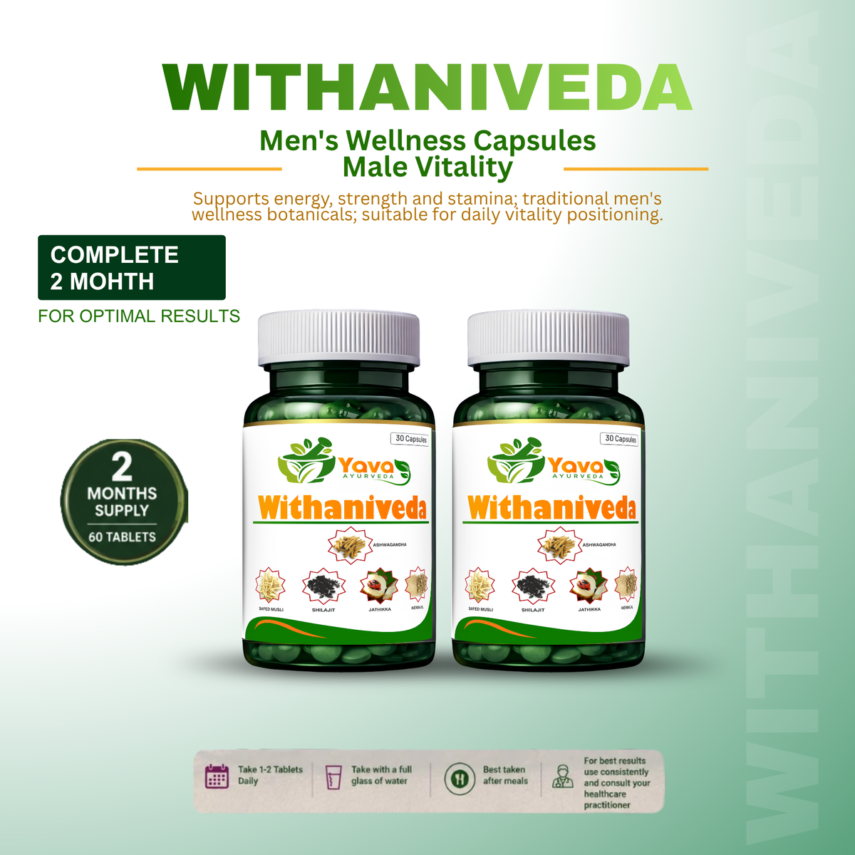 Withaniveda - Supports energy, strength and stamina