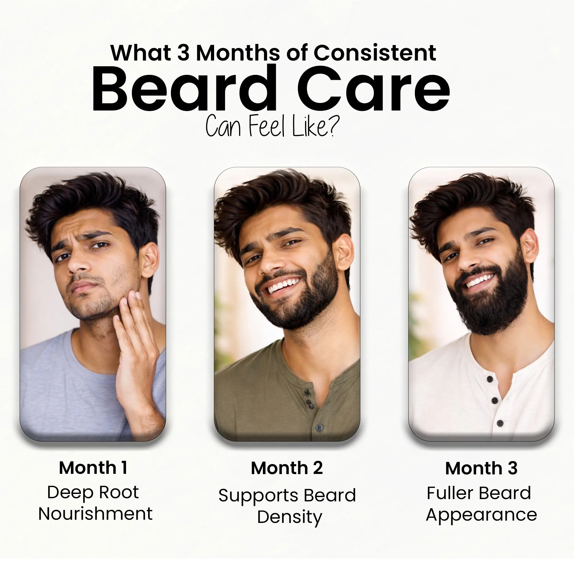 Beard Serum With Redensyl For Beard Growth