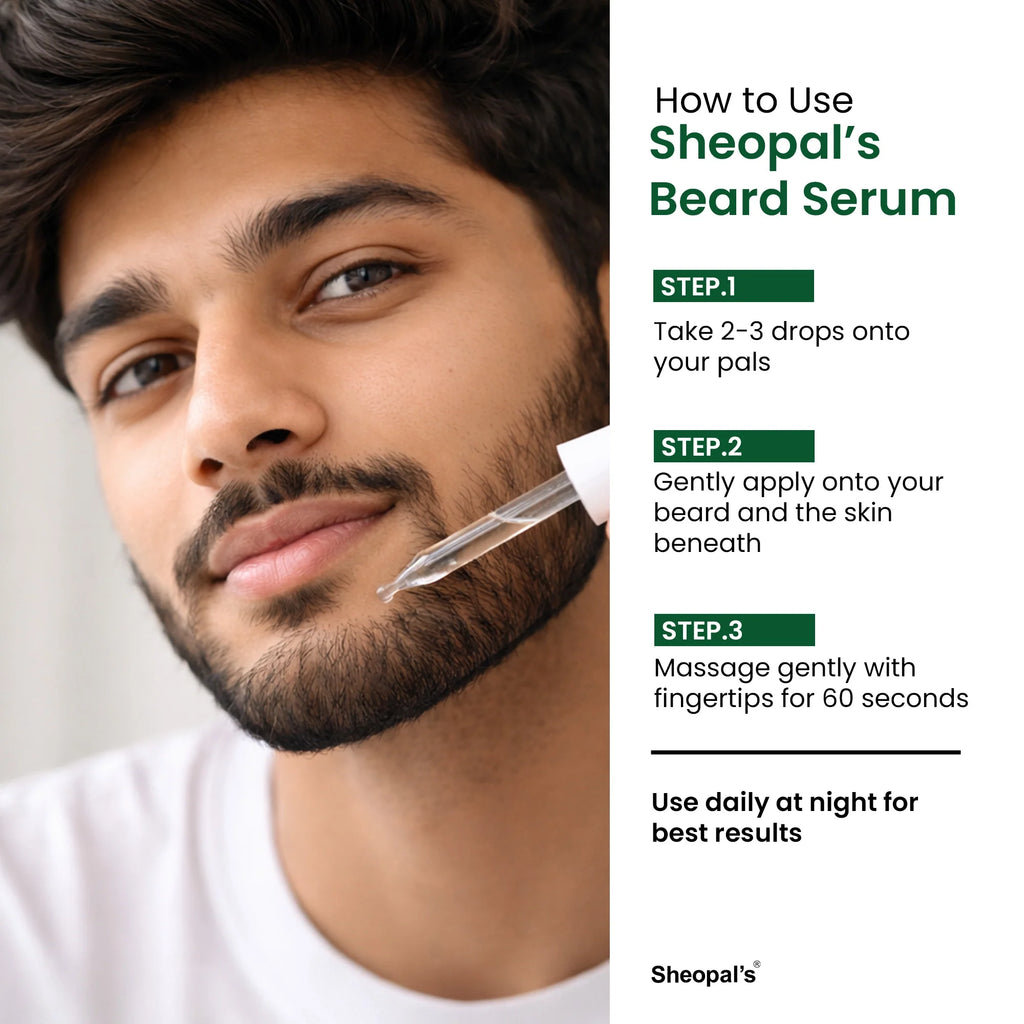 Beard Serum with Redensyl for Faster Beard Growth