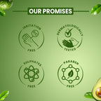 Avocado Shampoo | For Frizzy Hair And Dandruff Management