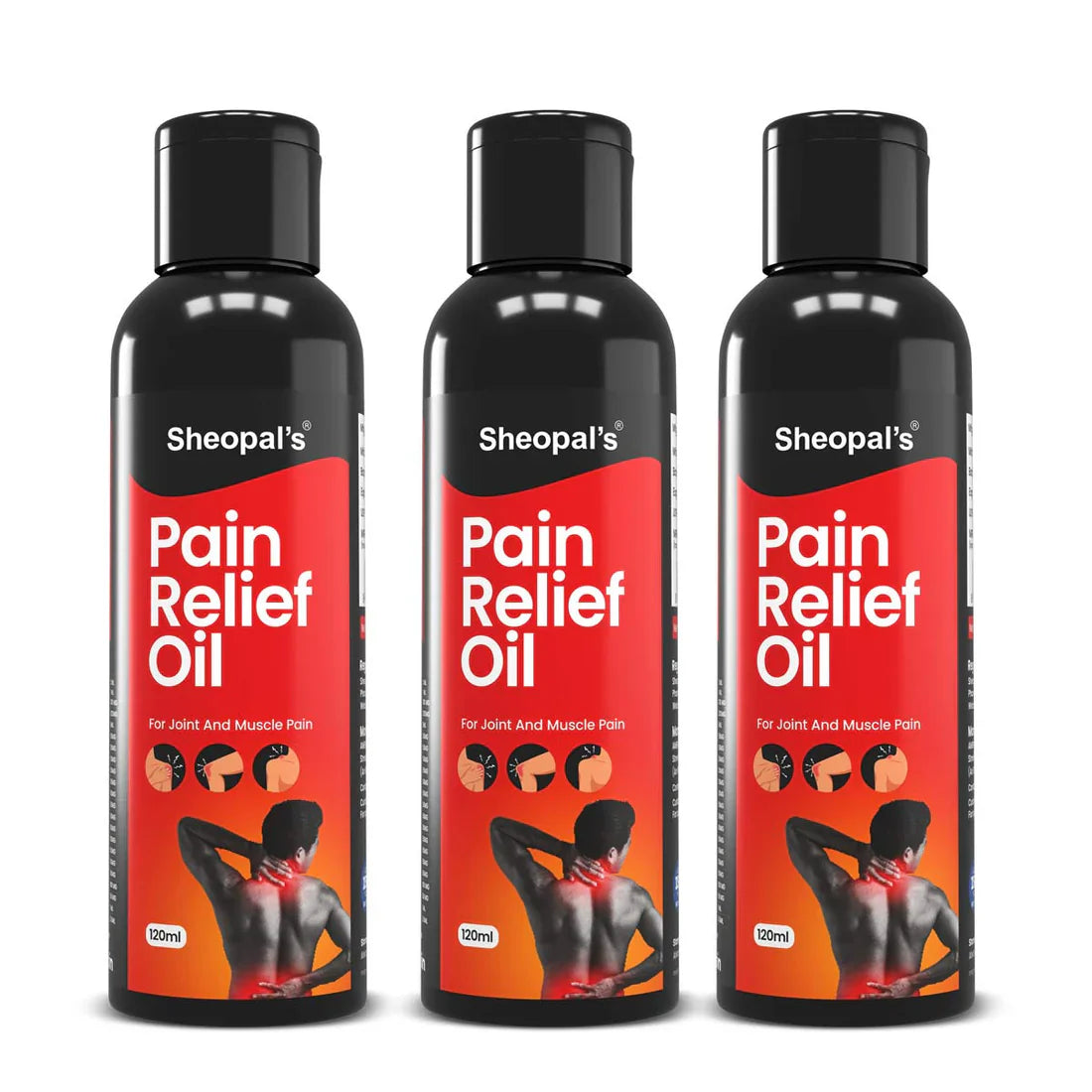 Sheopal's Pain Relief Oil For Joint & Muscle Pain