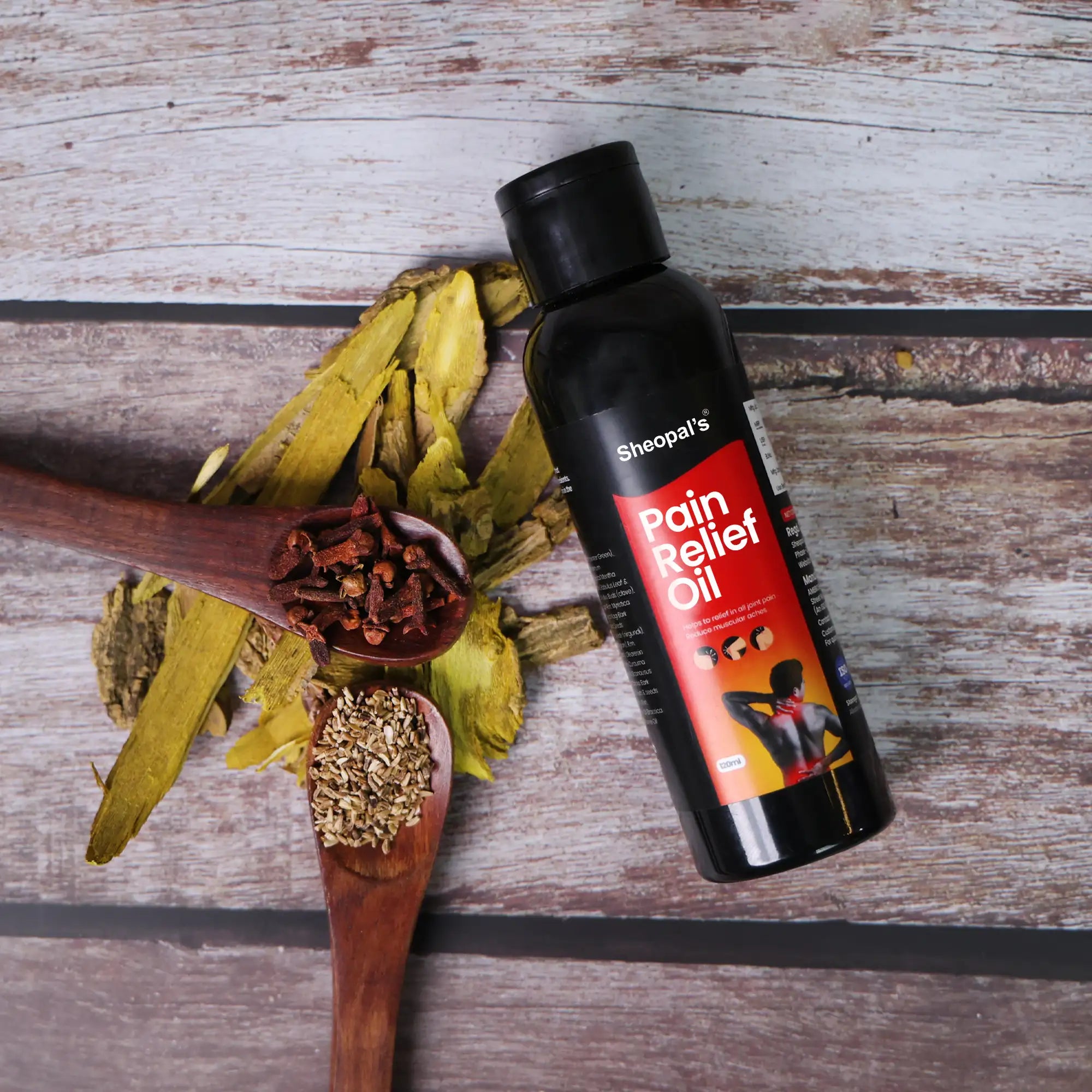 Sheopal's Pain Relief Oil For Joint & Muscle Pain