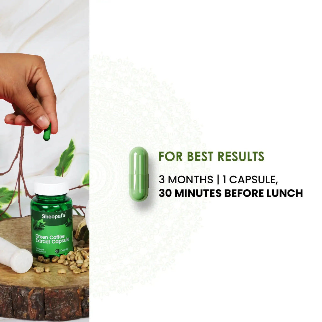 Green Coffee Extract Capsules for Weight Management